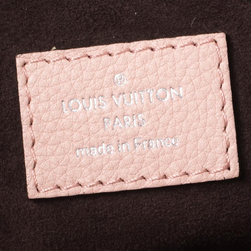 Louis Vuitton Magnolia Monogram Mahina Leather Babylone PM Bag 3