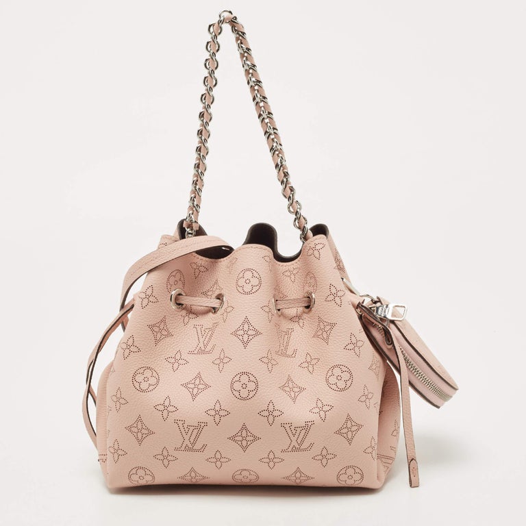 Louis Vuitton Monogram Mahina Bella Galet Bucket Bag w/Pouch - ShopStyle