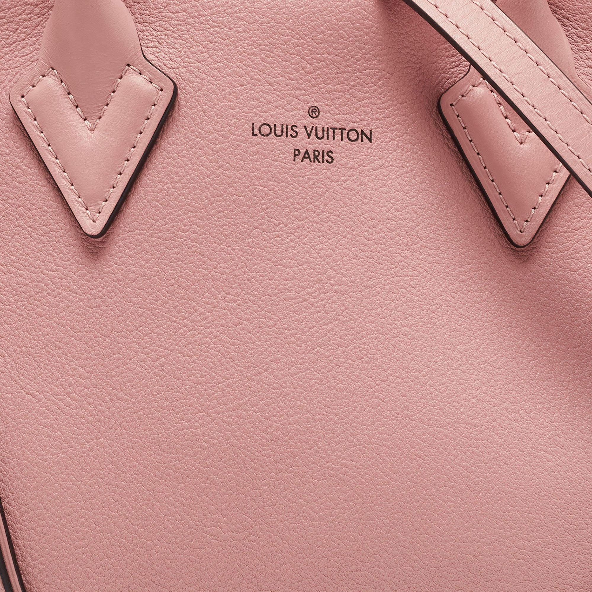 Louis Vuitton Magnolia Monogram Velvet and Veau Cachemire Leather W Bag 6