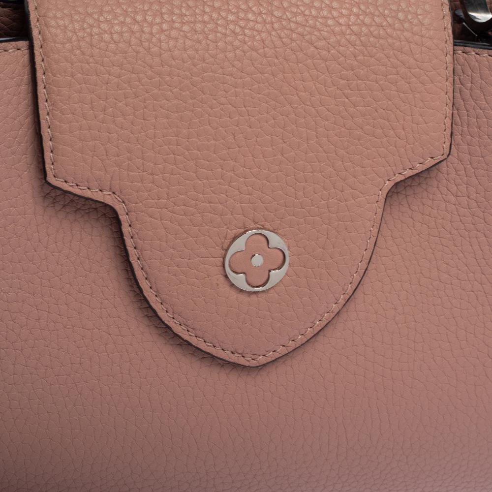 Louis Vuitton Magnolia Taurillon Leather Capucines BB Bag 6
