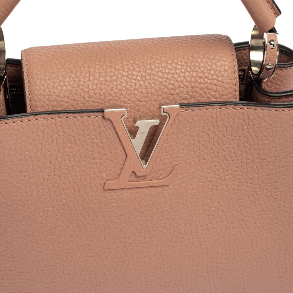 Louis Vuitton Magnolia Taurillon Leather Capucines BB Bag 7
