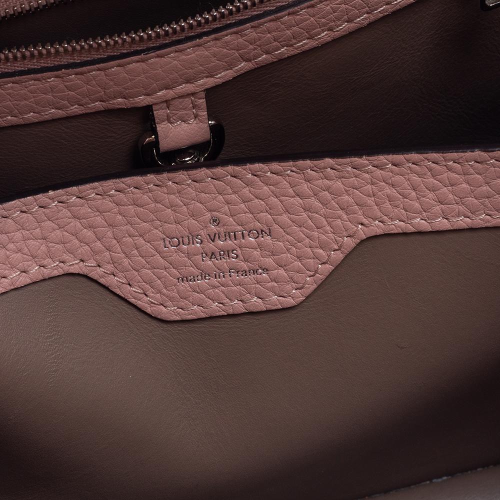 Louis Vuitton Magnolia Taurillon Leather Capucines BB Bag 2