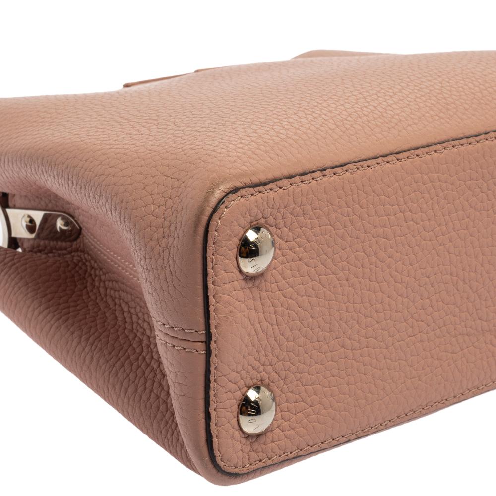 Louis Vuitton Magnolia Taurillon Leather Capucines BB Bag 3