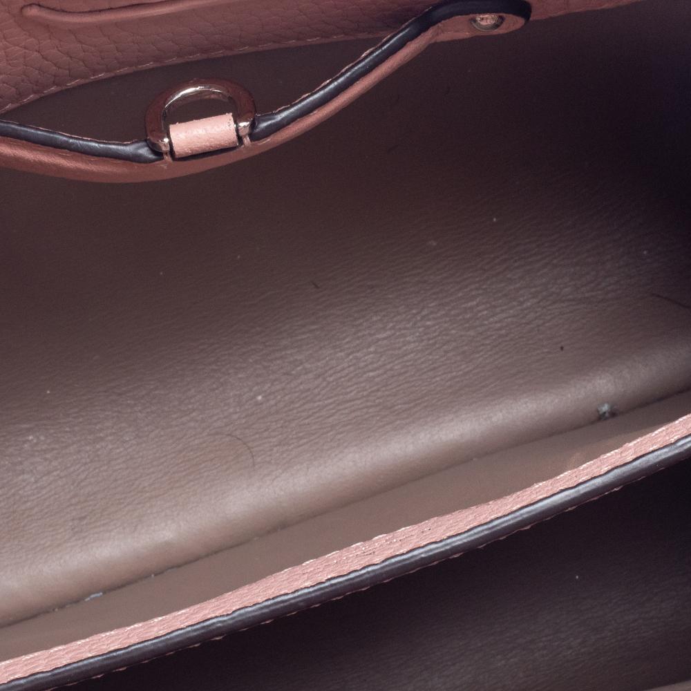 Louis Vuitton Magnolia Taurillon Leather Capucines BB Bag 4