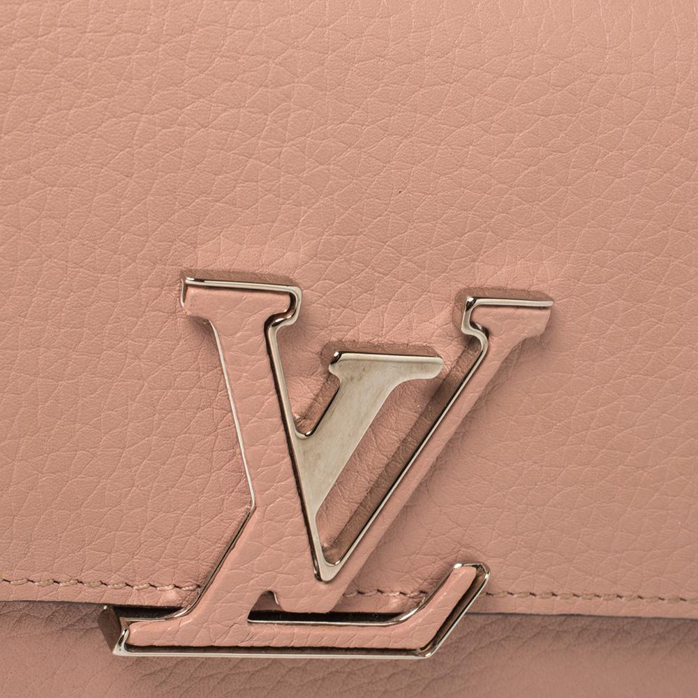 Louis Vuitton Magnolia Taurillon Leather Capucines Wallet 4