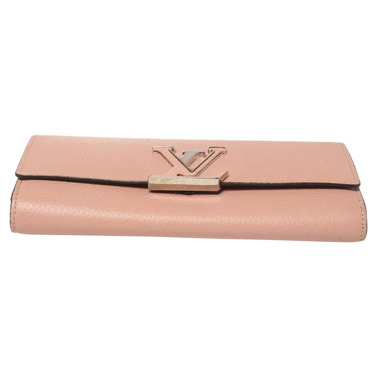 Louis Vuitton Magnolia Taurillon Leather Capucines Wallet