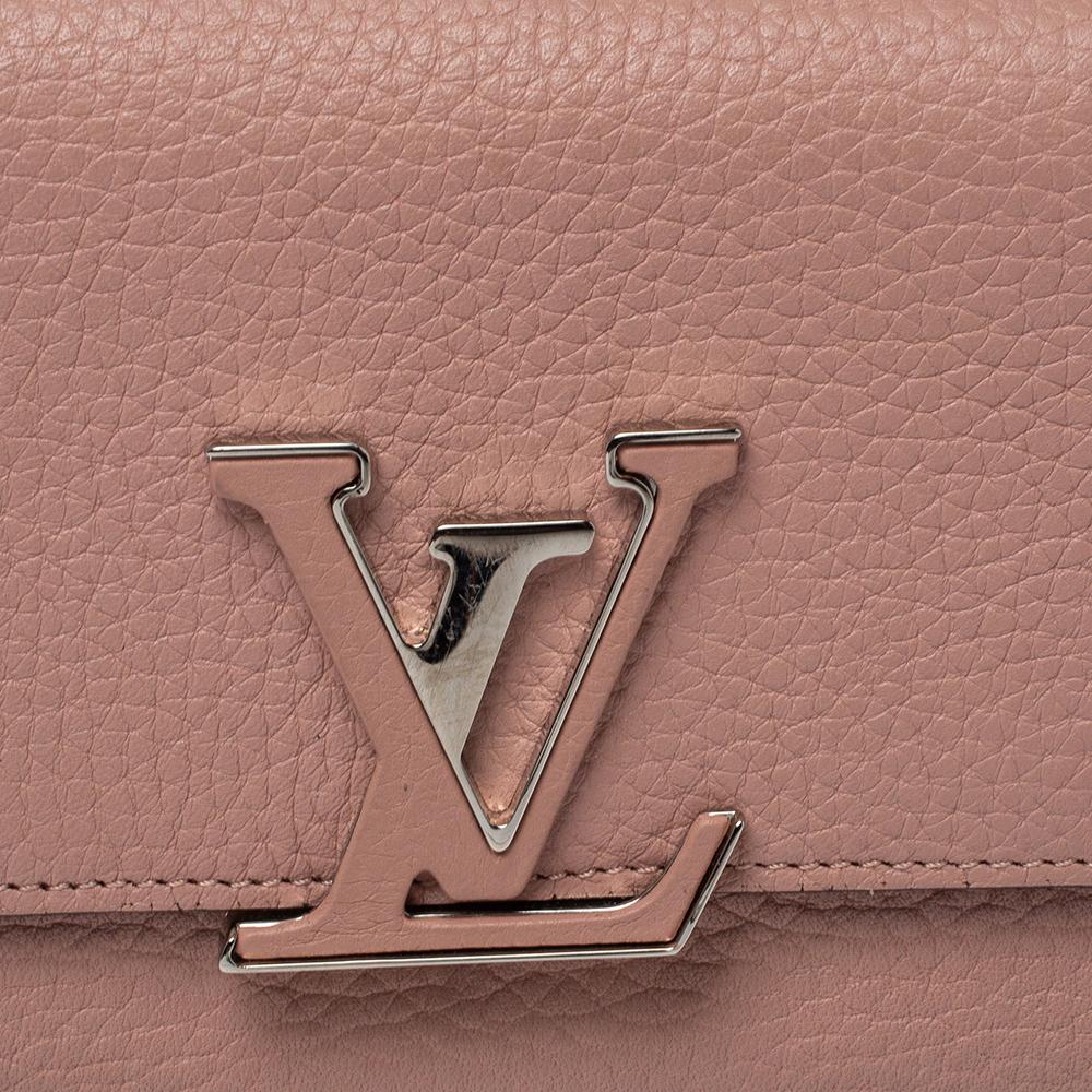Louis Vuitton Magnolia Taurillon Leather Capucines Wallet 2