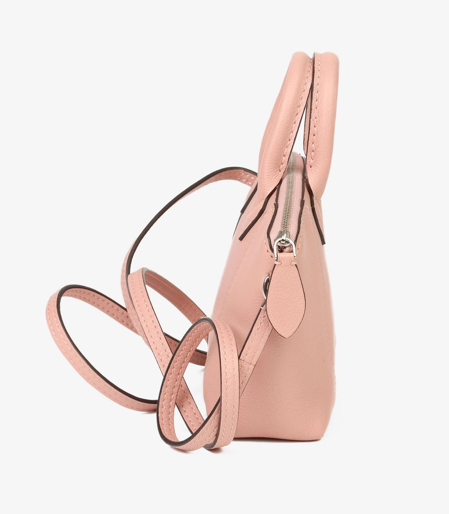 Beige Louis Vuitton Magnolia Veau Cachemire Leather Nano Rock It For Sale