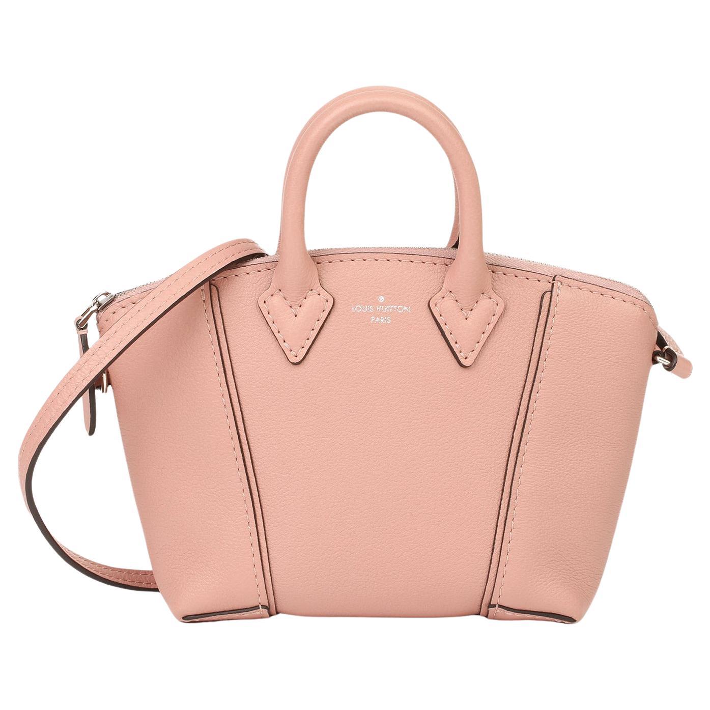 Louis Vuitton Magnolia Veau Cachemire Leather Nano Rock It For Sale