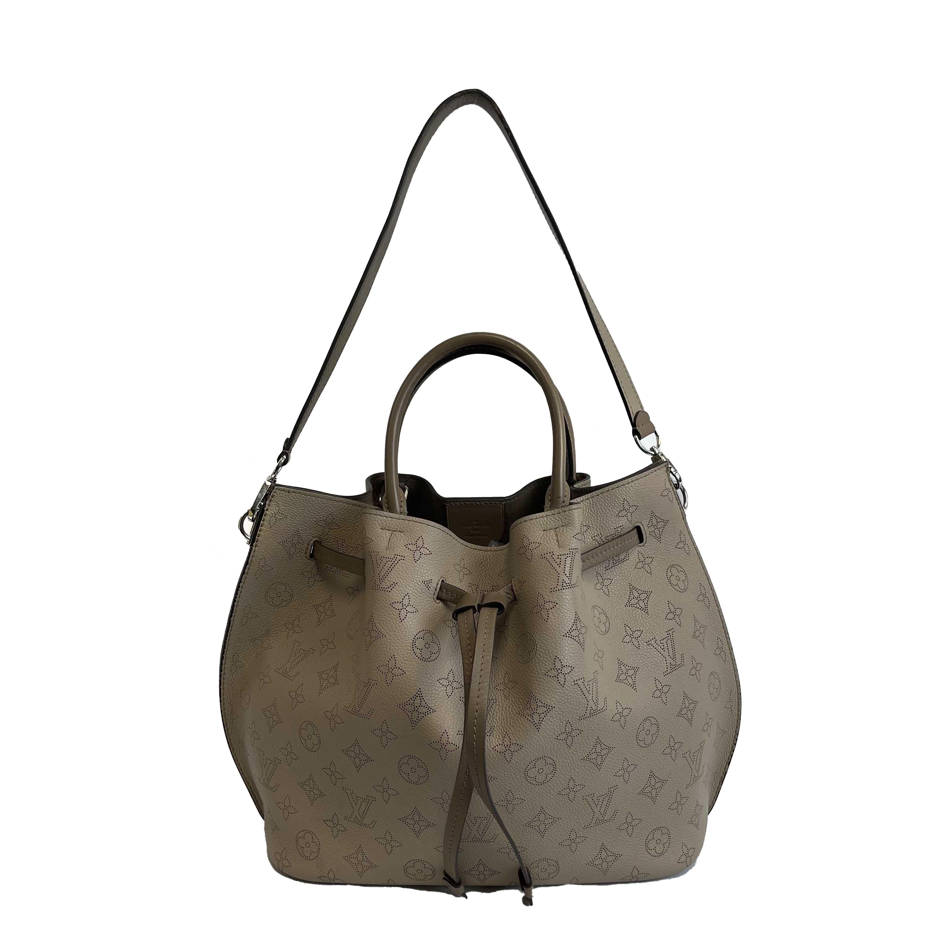 Louis Vuitton - Mahina Girolata Galet Grey - Top Handle w/ Shoulder Strap 10
