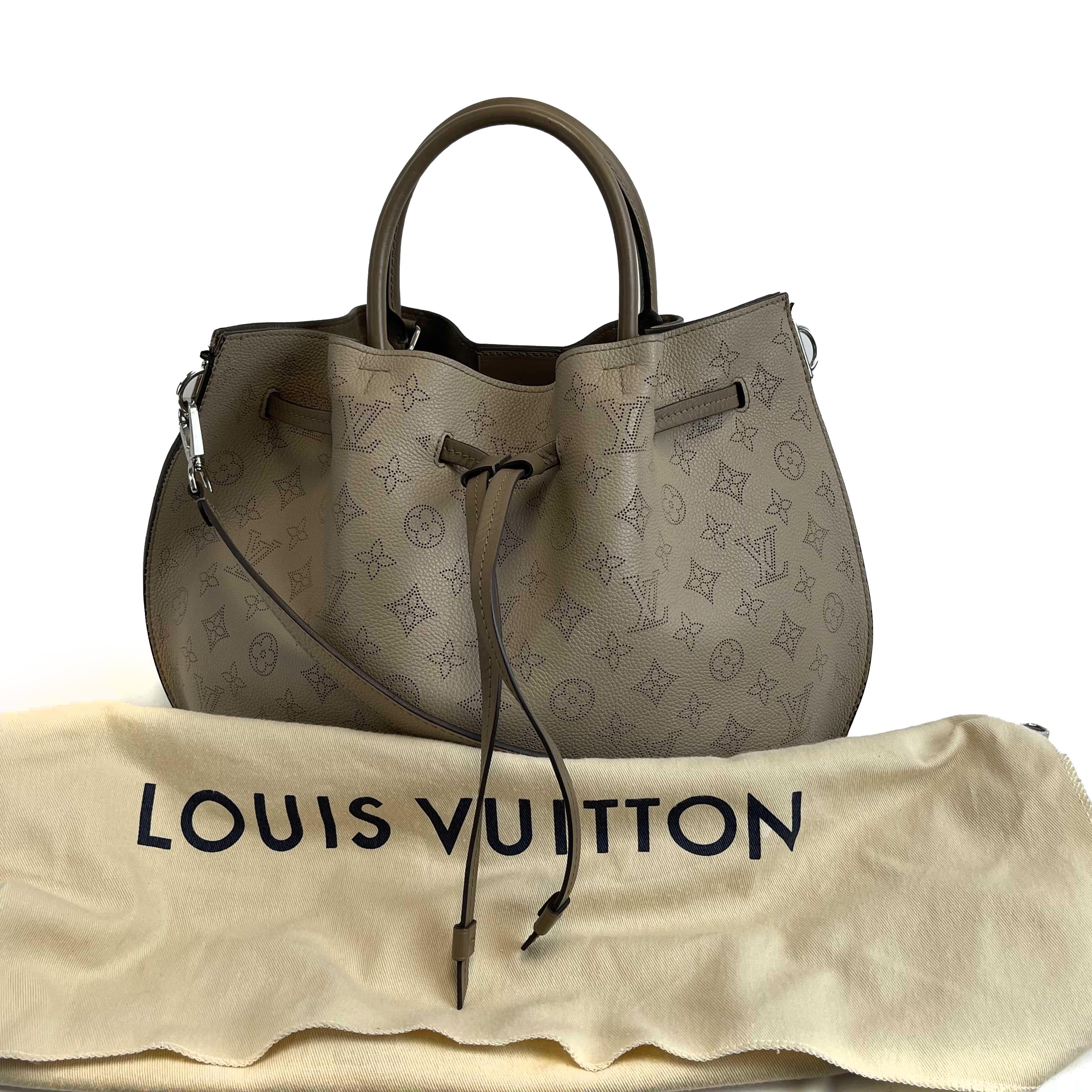 Louis Vuitton - Mahina Girolata Galet Grey - Top Handle w/ Shoulder Strap 4