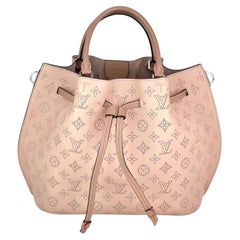 LOUIS VUITTON Mahina Girolata Monolia Hellrosa Lederhandtasche