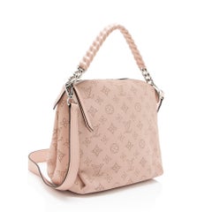 Louis Vuitton Mahina Leather Babylone Chain BB Satchel
