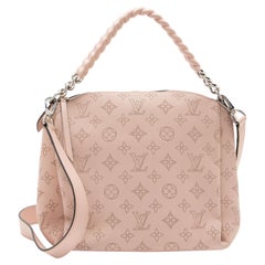 Louis Vuitton Mahina Leather Babylone Chain BB Satchel