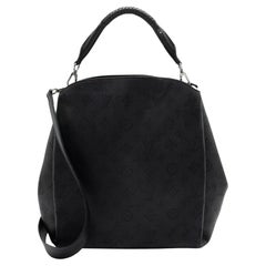 Louis Vuitton Mahina Leather Babylone PM Satchel
