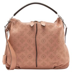 Louis Vuitton Mahina Leather Selene PM Shoulder Bag