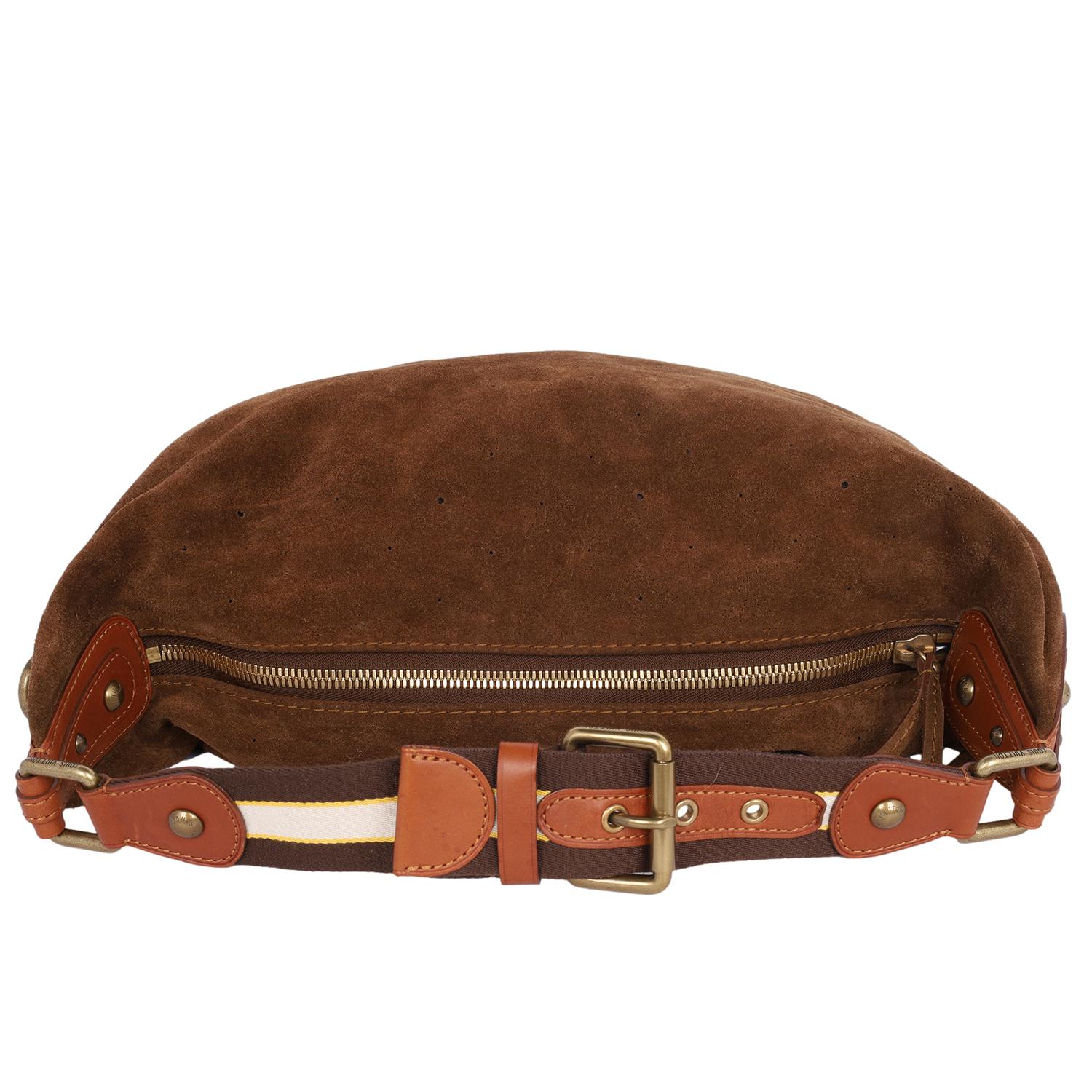 Louis Vuitton Mahina Onatah Hobo Croissant Tasche Brown 7