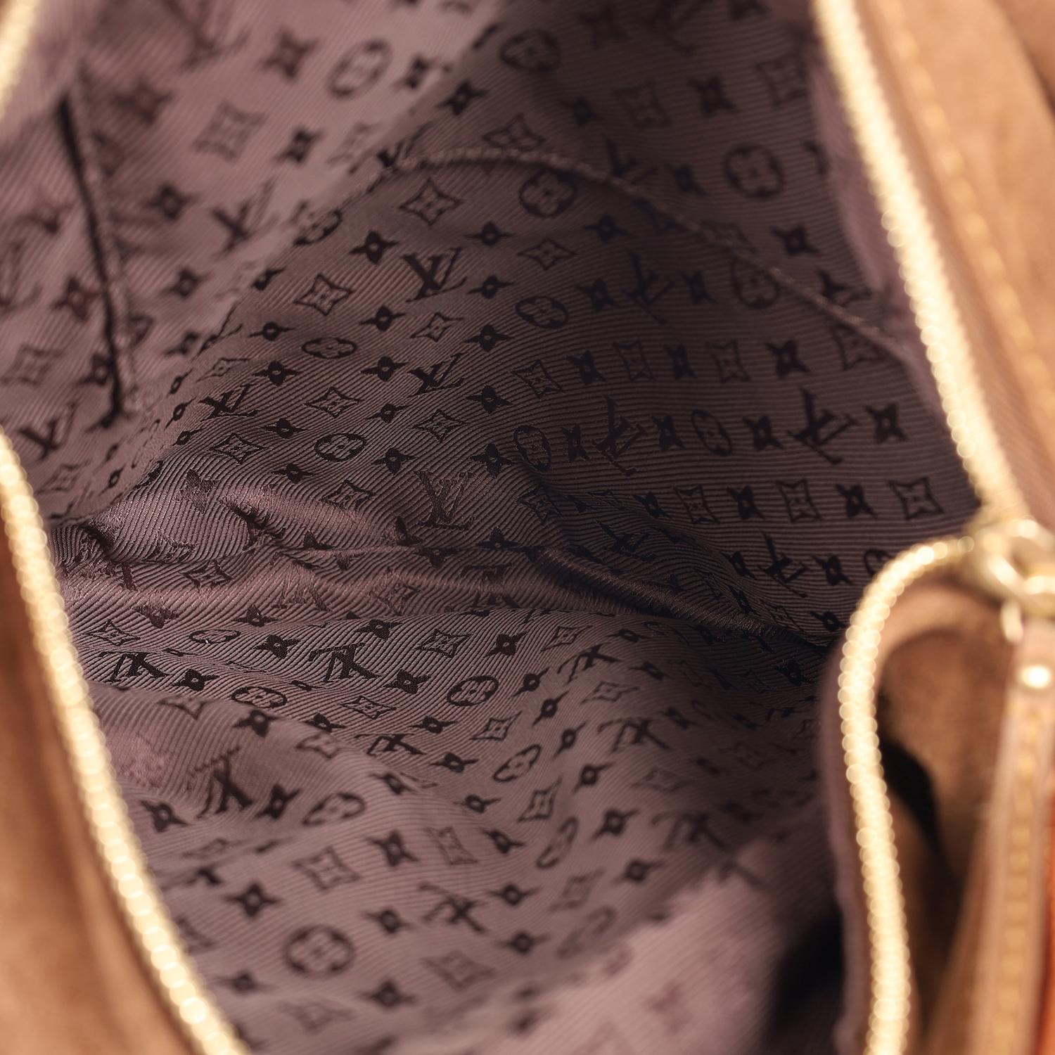 Louis Vuitton Mahina Onatah Hobo Croissant Tasche Brown 8