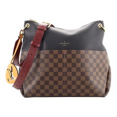 Louis Vuitton Maida Handbag Damier with Leather