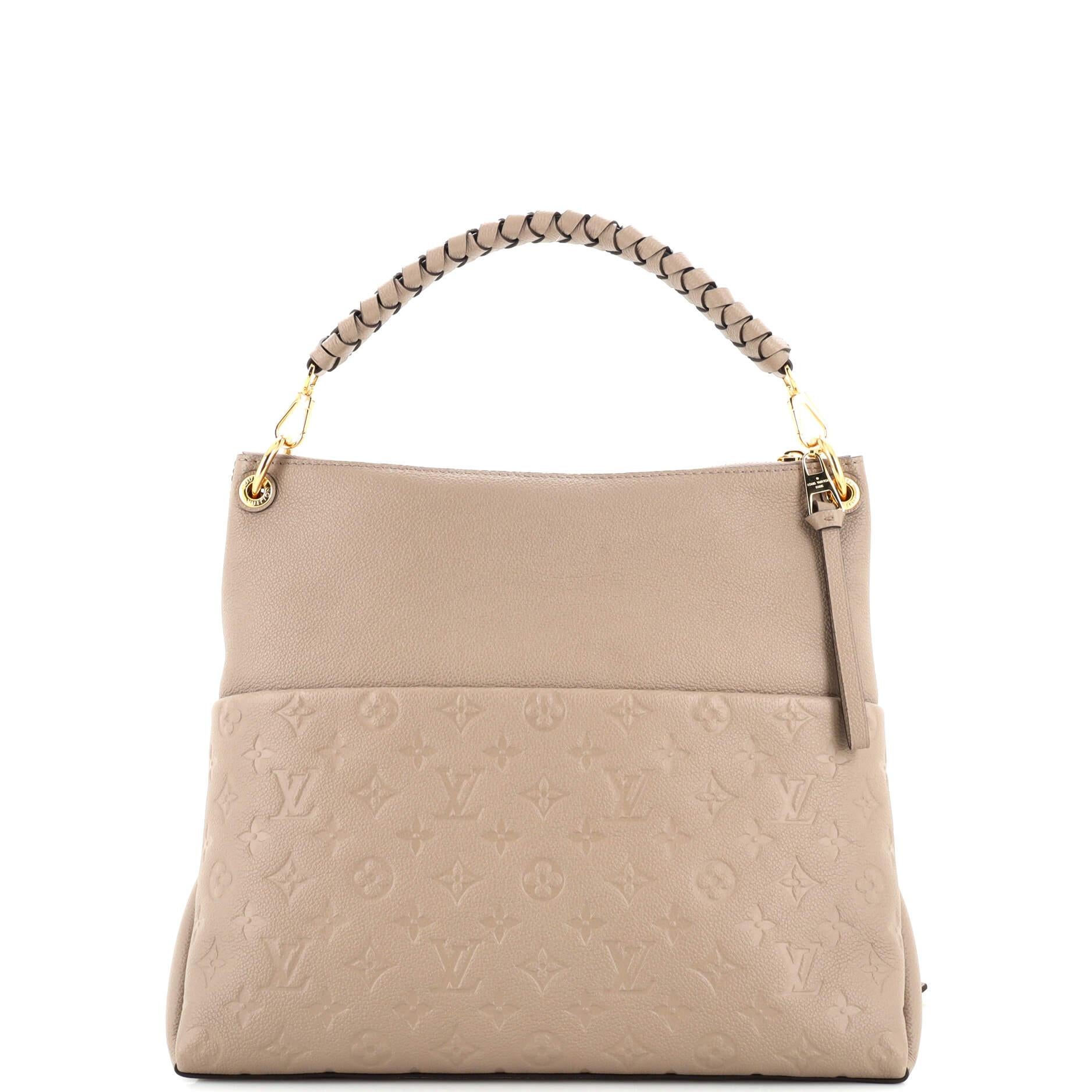 Louis Vuitton Maida Handbag Monogram Empreinte Leather In Good Condition In NY, NY