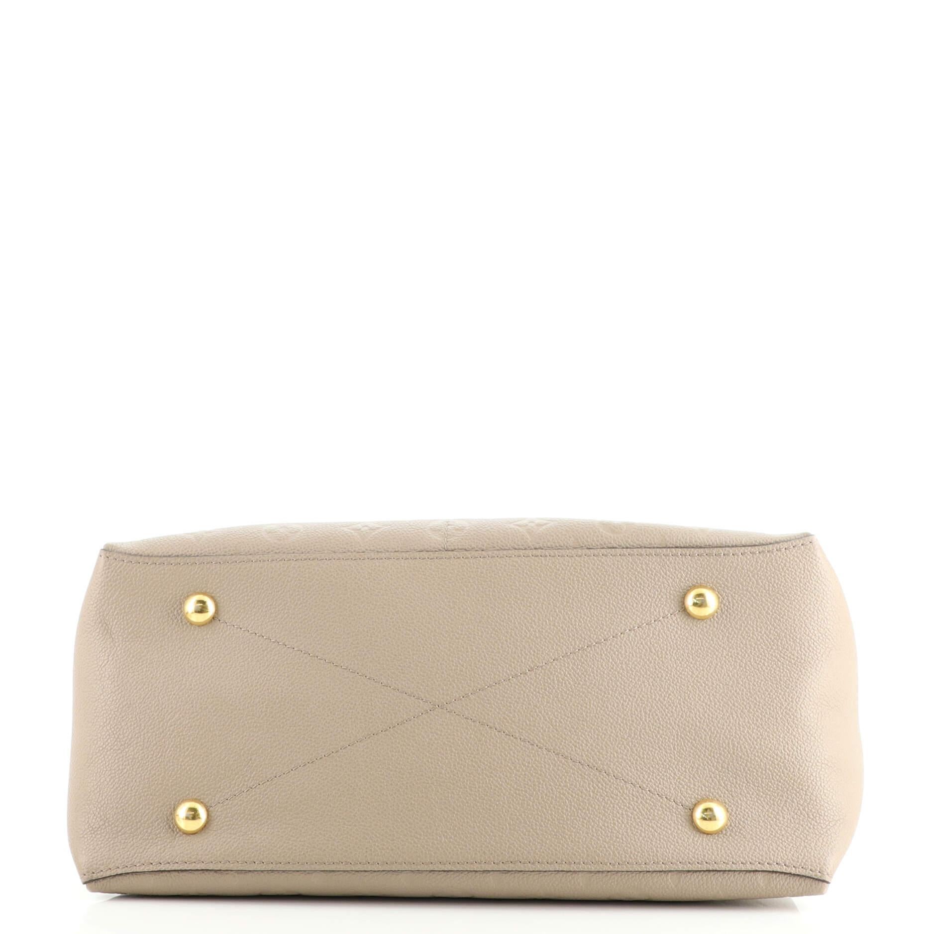 Louis Vuitton Maida Handbag Monogram Empreinte Leather In Good Condition In NY, NY