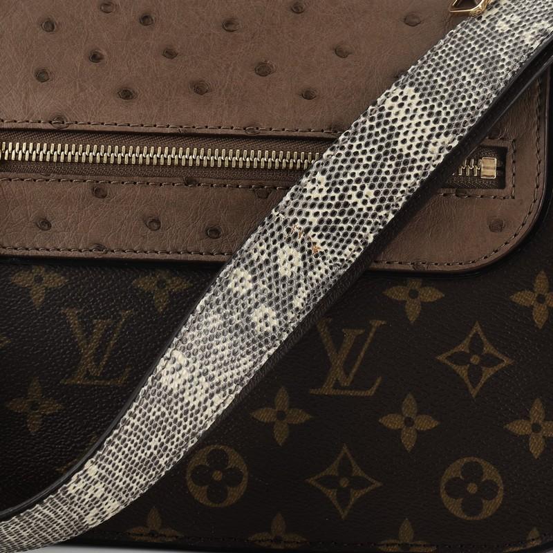 Louis Vuitton Majestueux Shoulder Bag Monogram Canvas and Exotics 2