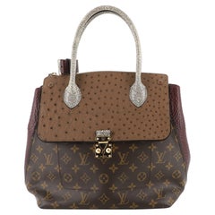 Louis Vuitton Majestueux Tote Monogram Canvas and Exotics MM