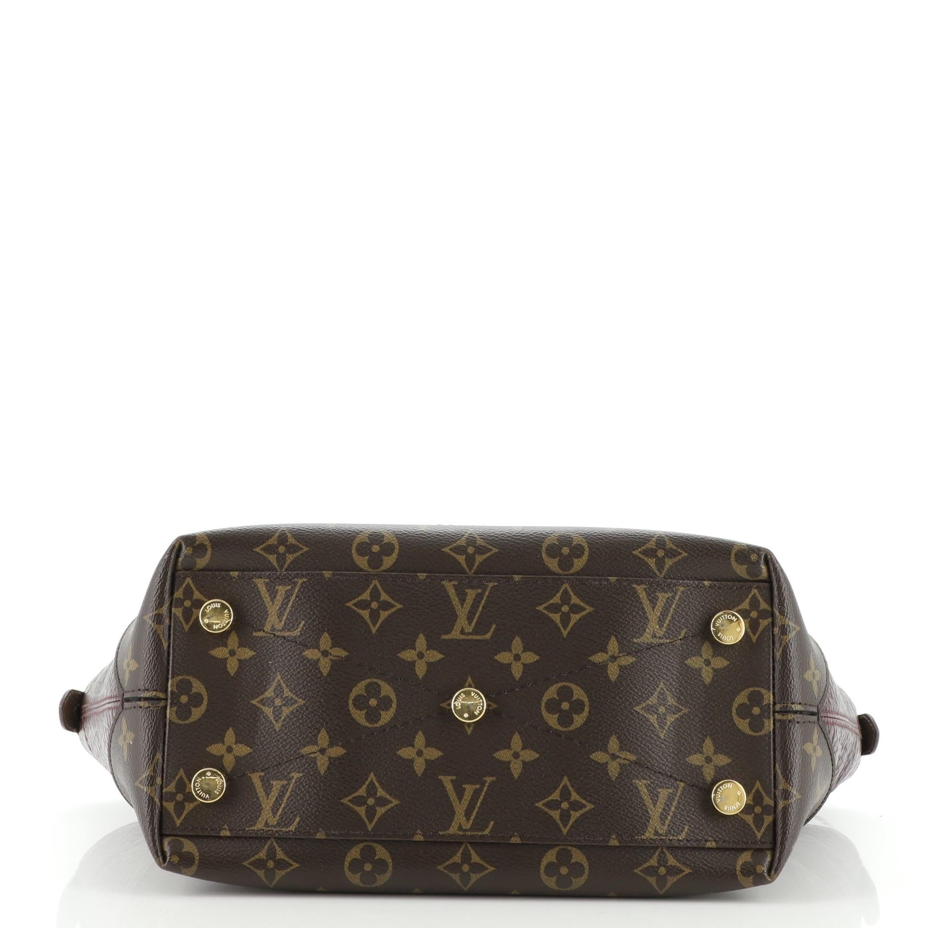 Louis Vuitton Majestueux Tote Monogram Canvas and Exotics PM In Good Condition In NY, NY