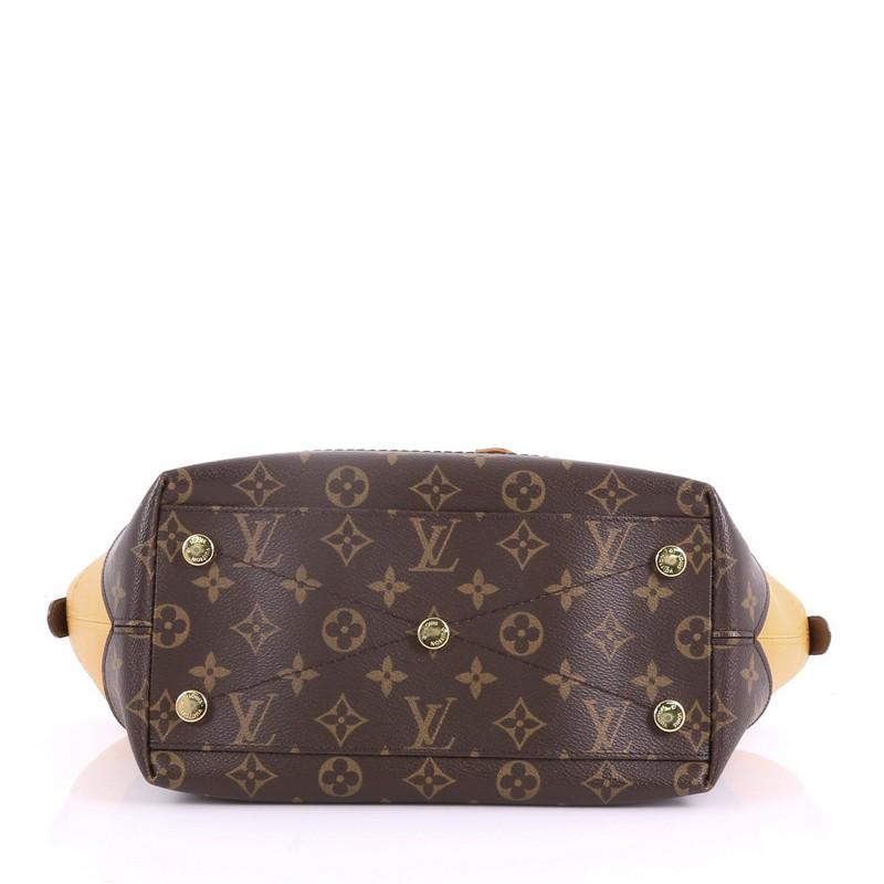 Women's or Men's Louis Vuitton Majestueux Tote Monogram Canvas and Exotics PM