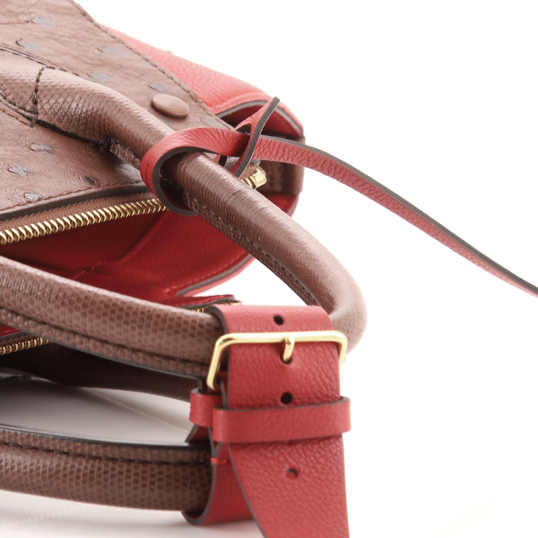 Louis Vuitton Majestueux Tote Monogram Canvas and Exotics PM 3