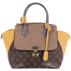 Louis Vuitton Majestueux Tote Monogram Canvas and Exotics PM