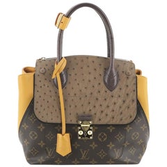 Louis Vuitton, Bags, Louisvuitton Alligatortrimmed Motard Shoulder Bag  Embossed Leather Exotic Rare