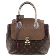 Twist exotic leathers crossbody bag Louis Vuitton Brown in Exotic leathers  - 34584081