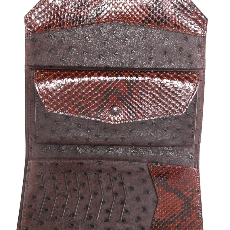 Women's Louis Vuitton Majestueux Wallet Monogram Canvas and Exotics