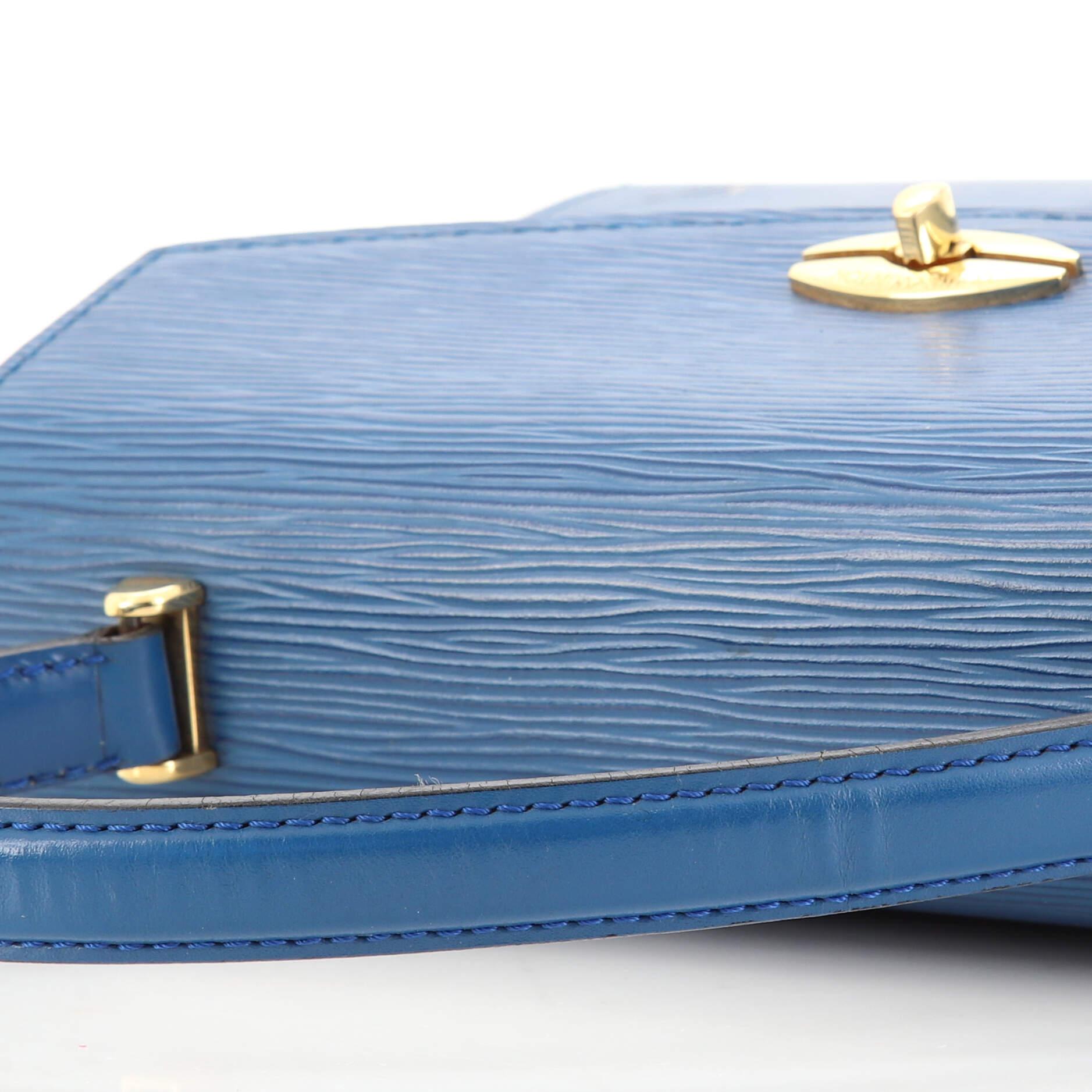 Louis Vuitton Malesherbes Handbag Epi Leather 4