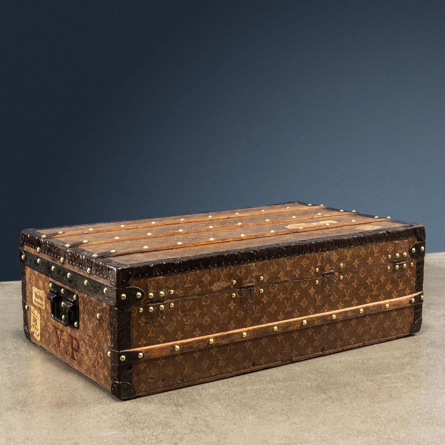 Louis Vuitton Malle Cabine. Paris, 1899-1904 In Good Condition For Sale In Milano, IT