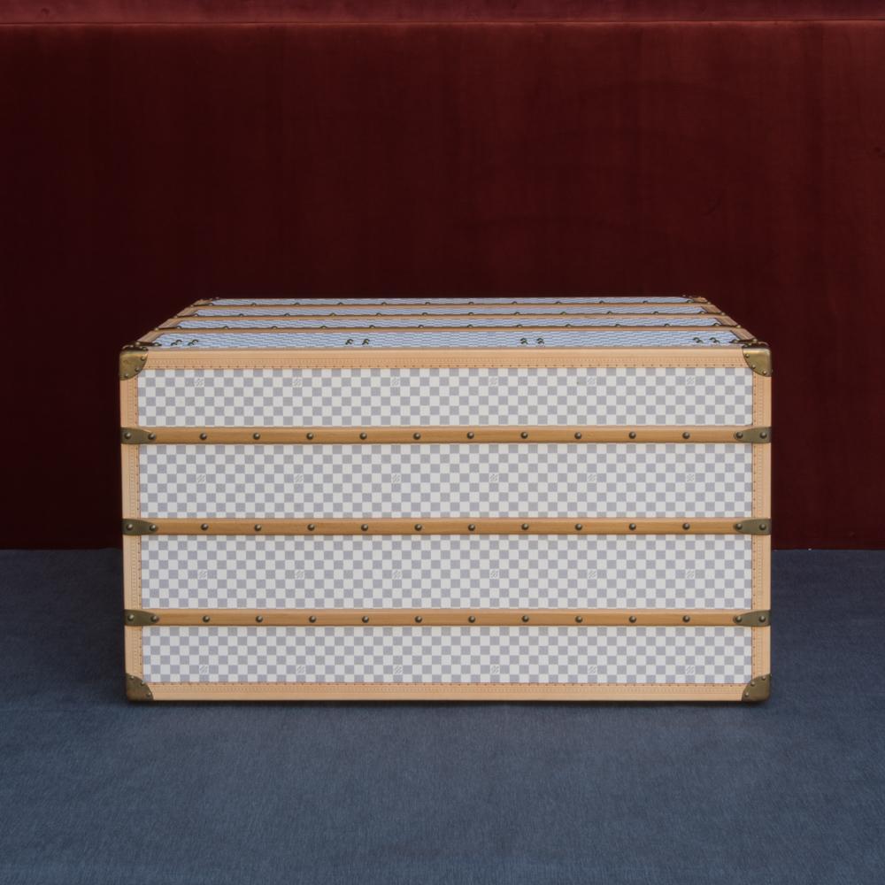 Malle à vapeur Damier Azur 110 « Malle Haute » de Louis Vuitton, vers 2007 4
