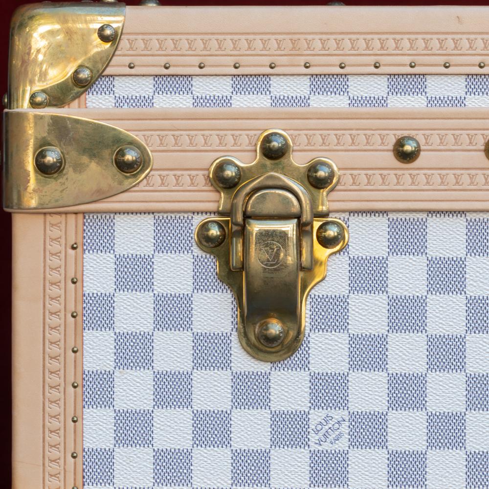 Malle à vapeur Damier Azur 110 « Malle Haute » de Louis Vuitton, vers 2007 11