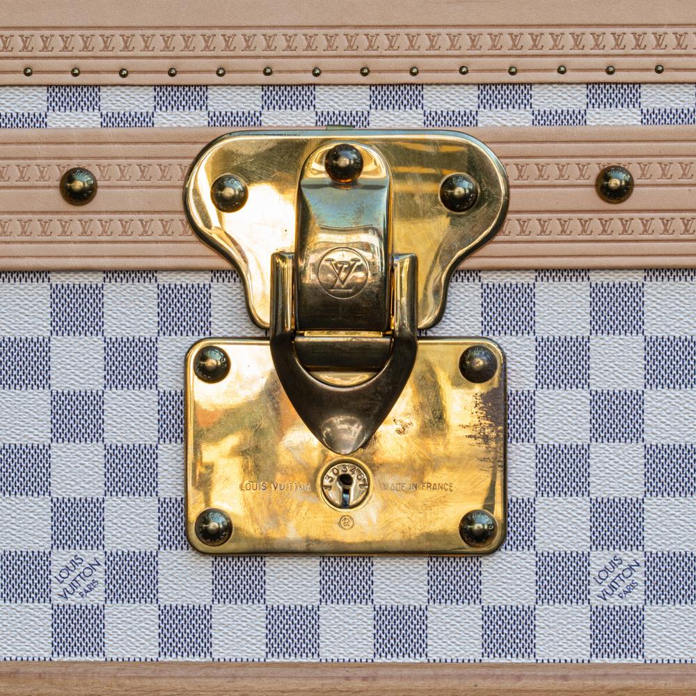 Malle à vapeur Damier Azur 110 « Malle Haute » de Louis Vuitton, vers 2007 1