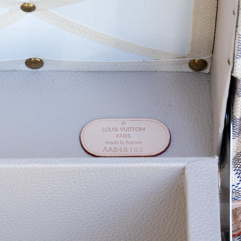 Malle à vapeur Damier Azur 110 « Malle Haute » de Louis Vuitton, vers 2007 2