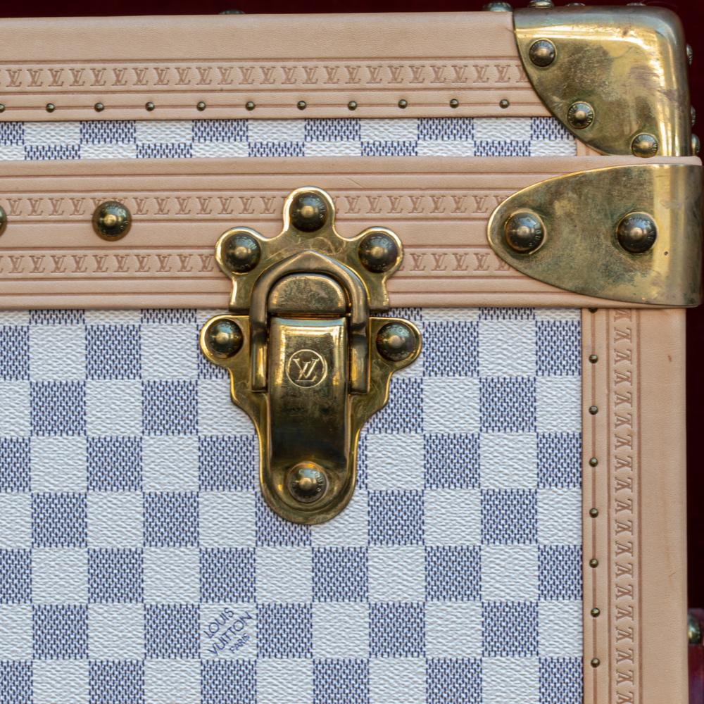 Malle à vapeur Damier Azur 110 « Malle Haute » de Louis Vuitton, vers 2007 3