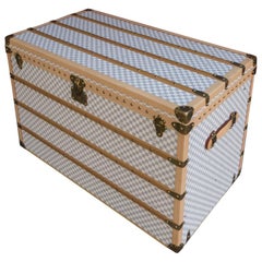 Malle à vapeur Damier Azur 110 « Malle Haute » de Louis Vuitton, vers 2007