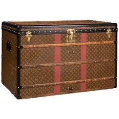 Early Louis Vuitton Steamer Trunk, C. 1910 - Helen Storey Antiques