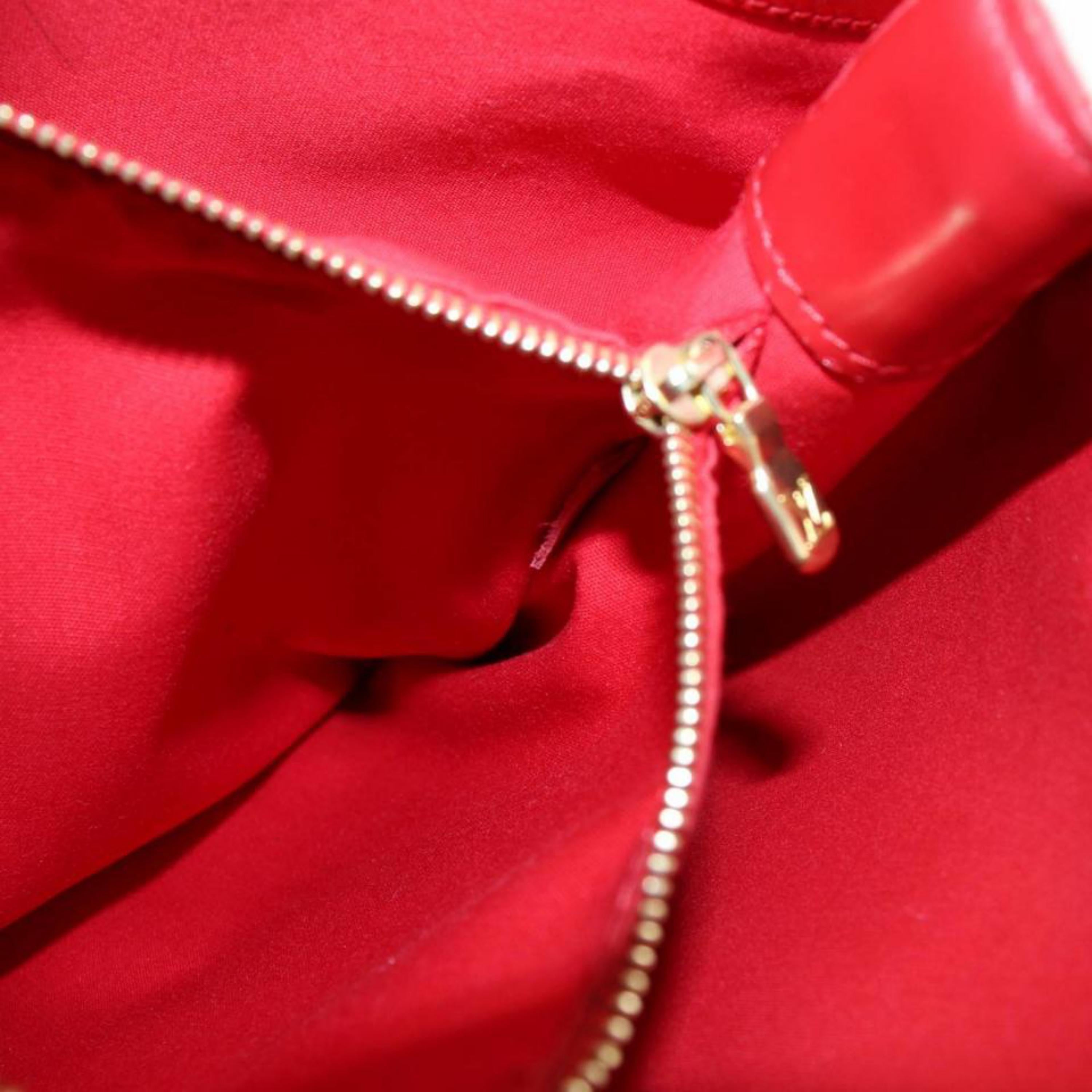 Louis Vuitton Mandara Epi Mm Hobo 868362 Red Leather Shoulder Bag For Sale 6