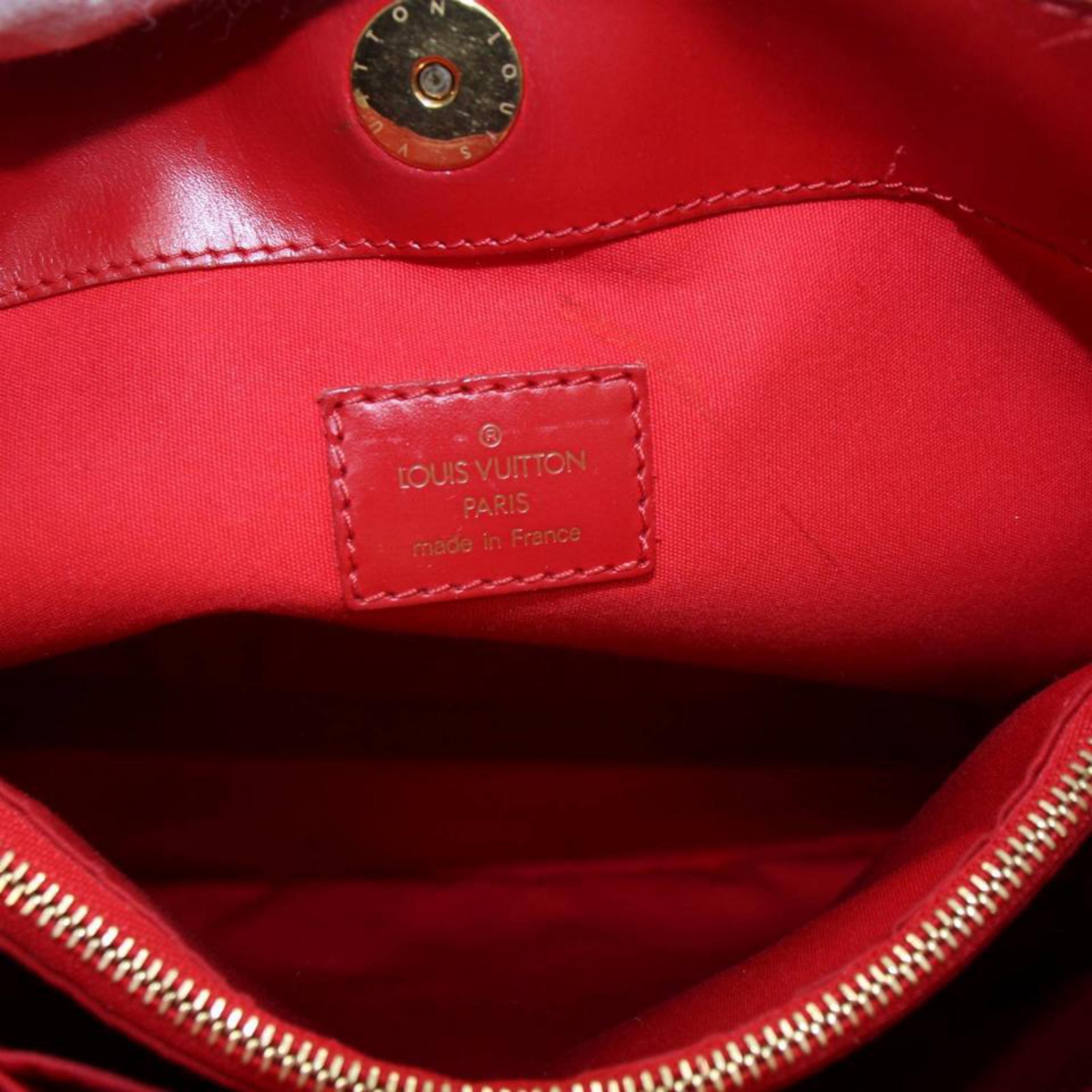 Louis Vuitton Mandara Epi Mm Hobo 868362 Red Leather Shoulder Bag For Sale 1