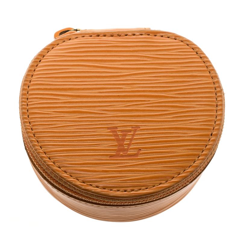 Women's Louis Vuitton Mandarin Epi Leather Jewlery Case