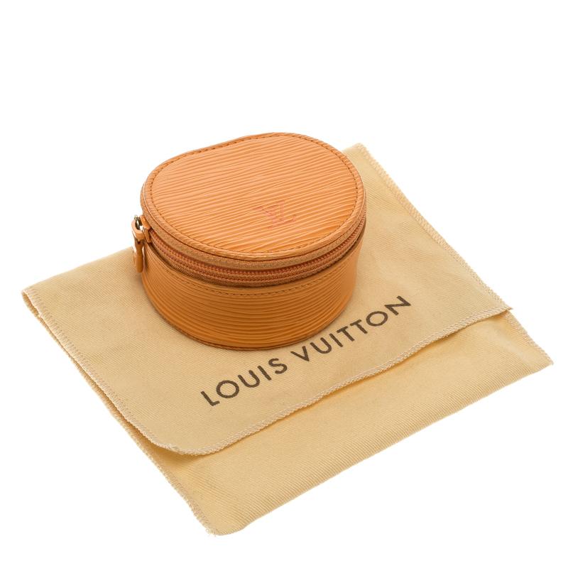Louis Vuitton Mandarin Epi Leather Jewlery Case 1