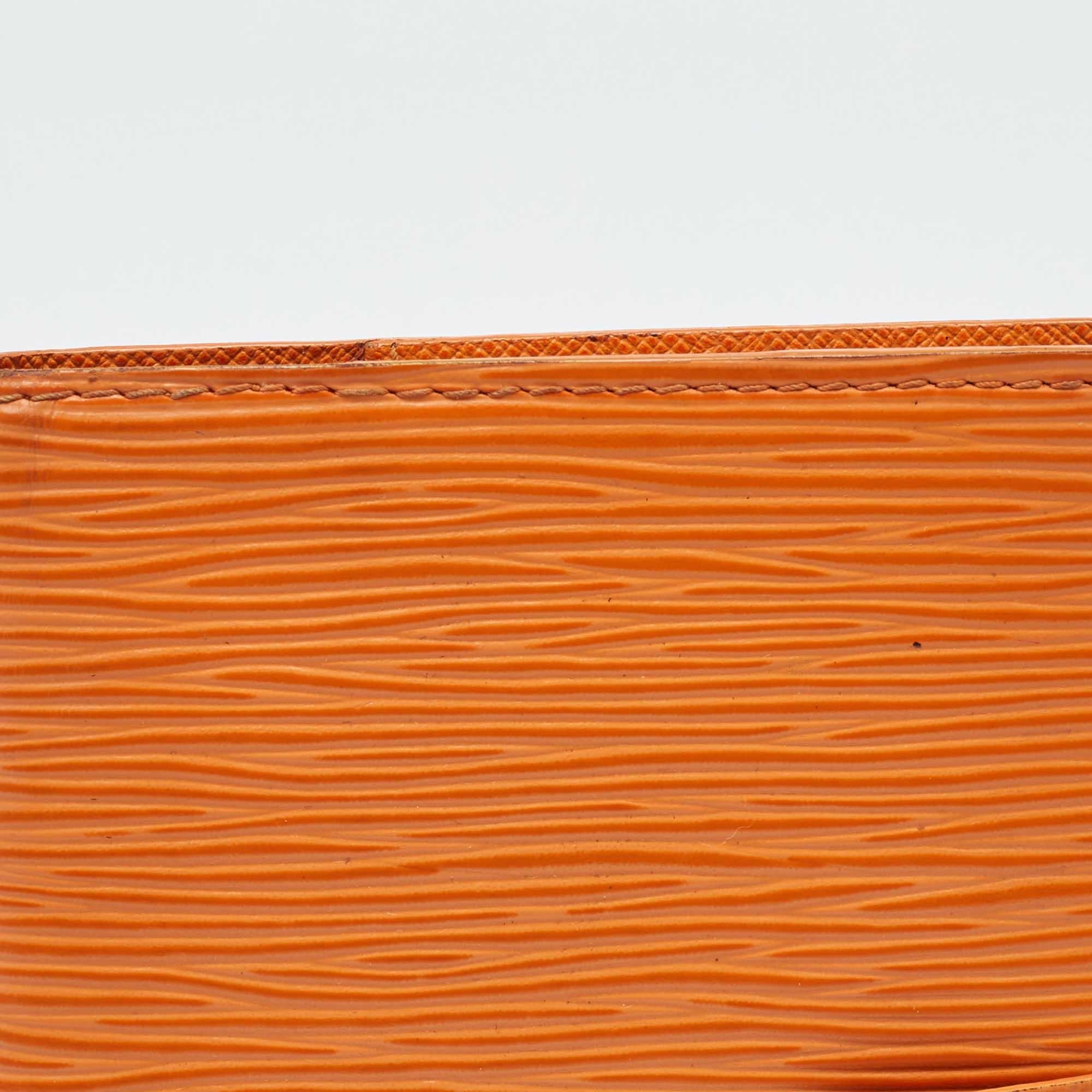 De las mujeres Funda de Agenda Pequeña de Piel Epi Mandarina Louis Vuitton en venta