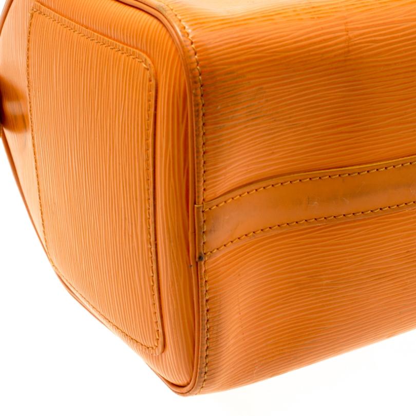 Louis Vuitton Mandarin Epi Leather Speedy 25 6