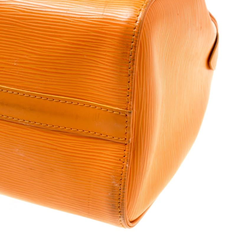 Louis Vuitton Mandarin Epi Leather Speedy 25 1